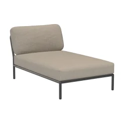 Dormeuse Exterieur Level Tissu Beige / P 139 Cm - Houe