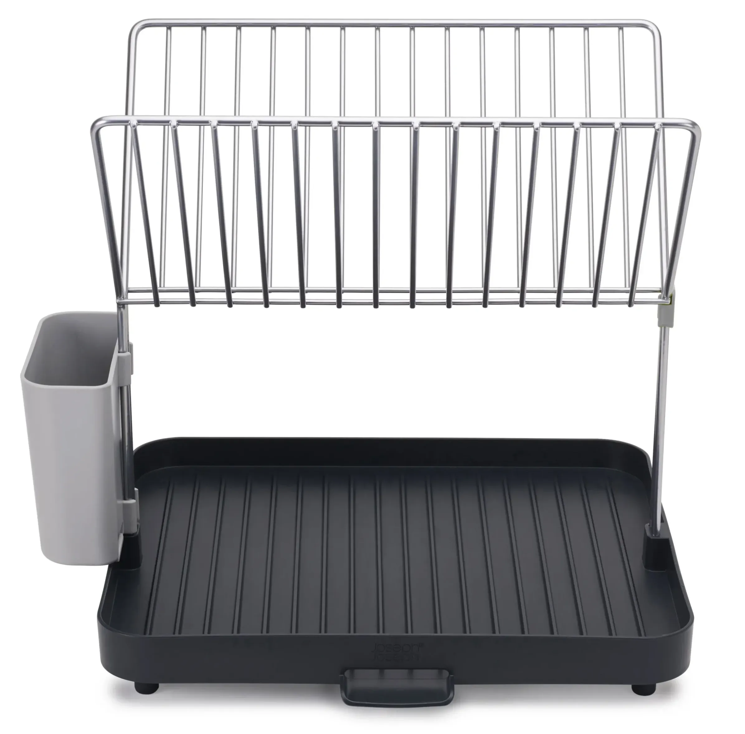 Egouttoir Y-Rack Metal Plastique Gris Noir - Joseph Joseph