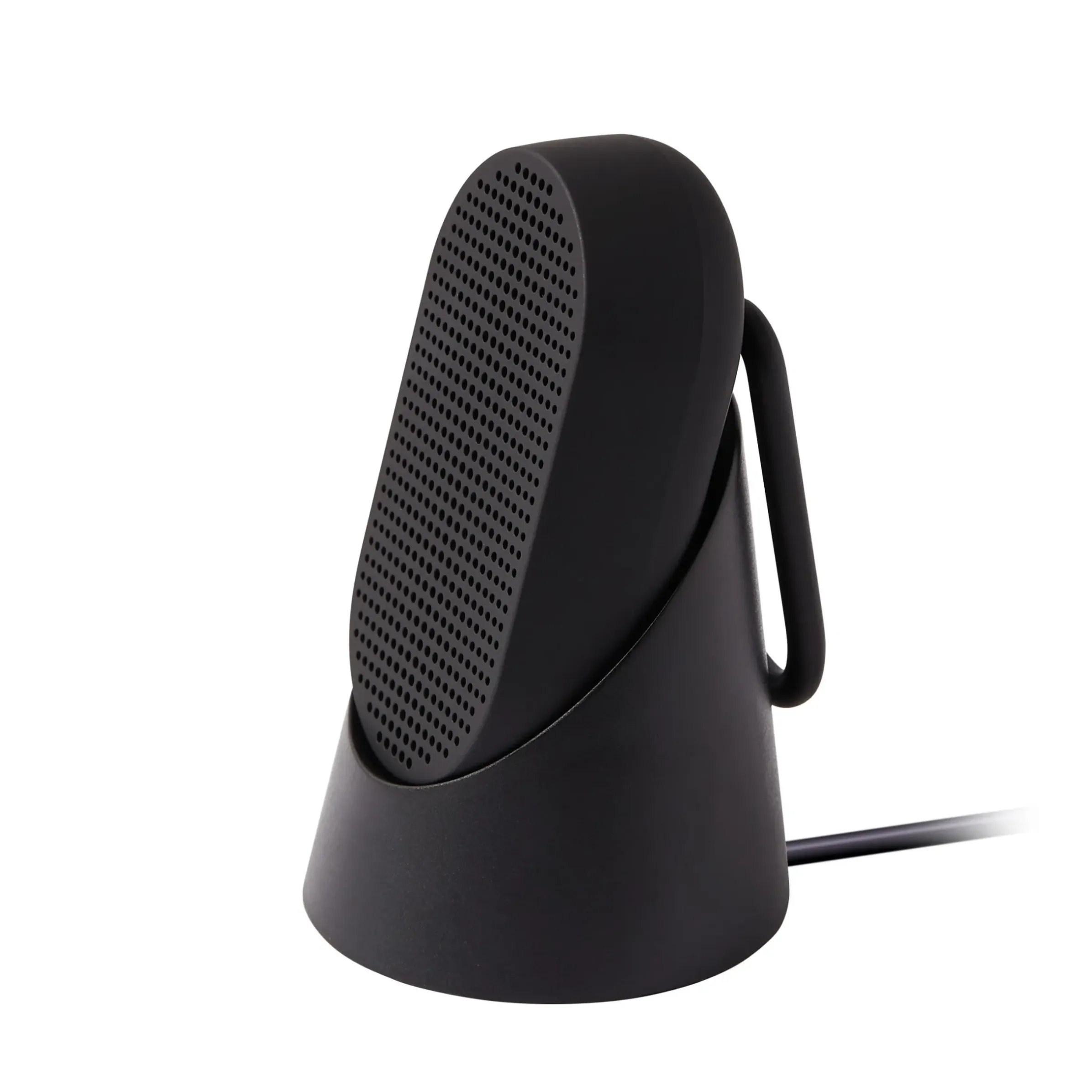 Enceinte Bluetooth Mino T - 5W Plastique Noir / Etanche - Mousqueton Integre / Station D'Accueil - Lexon