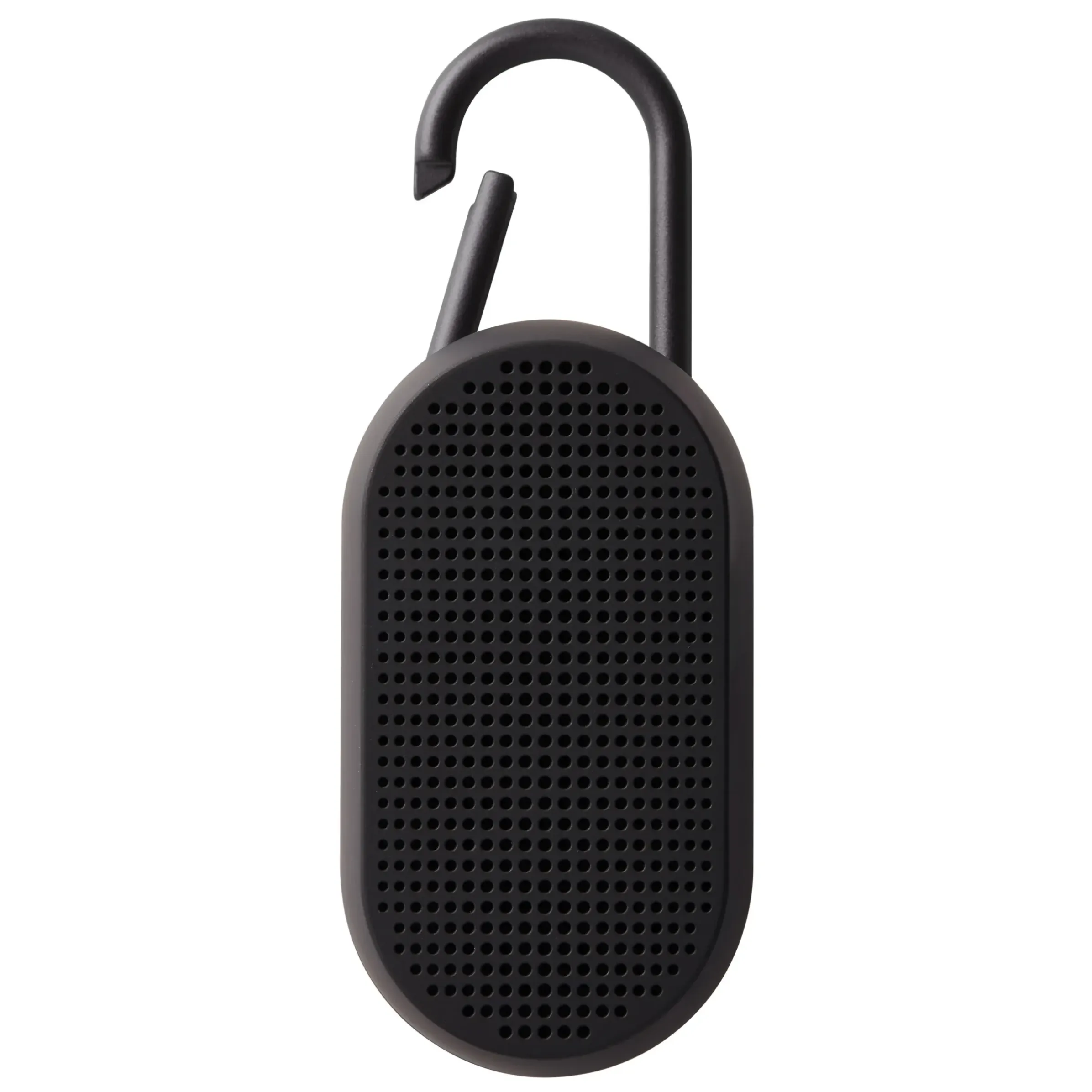 Enceinte Bluetooth Mino T - 5W Plastique Noir / Etanche - Mousqueton Integre / Station D'Accueil - Lexon