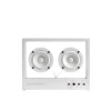 Enceinte Small Verre Blanc Transparent / L 26 X H 20 Cm - Verre Trempe - Transparent Speaker