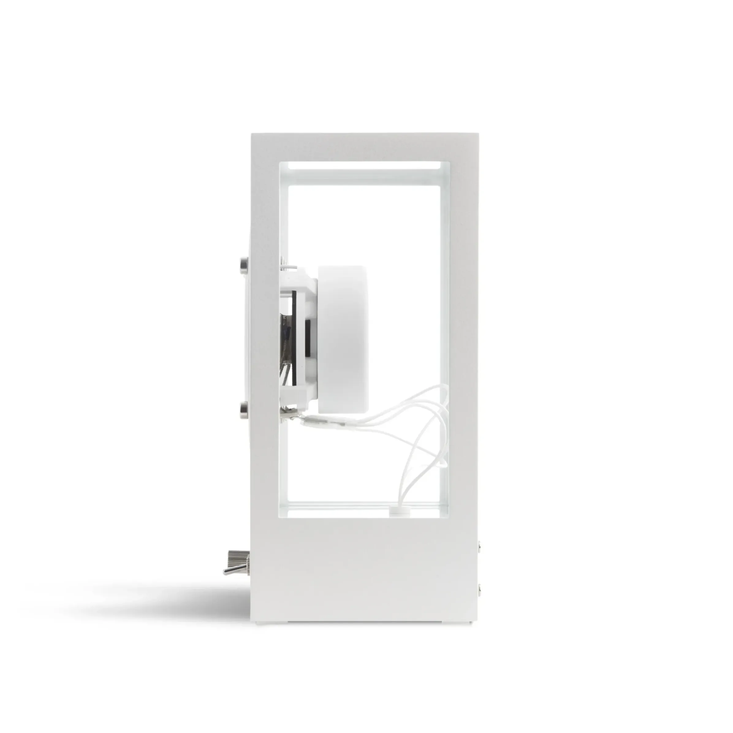 Enceinte Small Verre Blanc Transparent / L 26 X H 20 Cm - Verre Trempe - Transparent Speaker