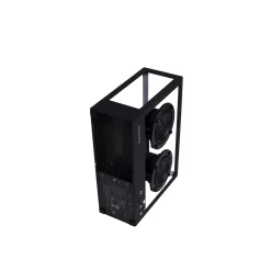 Enceinte Small Verre Noir Transparent / L 26 X H 20 Cm - Verre Trempe - Transparent Speaker