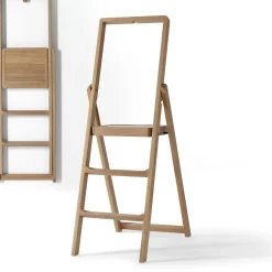 Escabeau Step Bois Naturel Pliable / H 66 Cm - Design House Stockholm