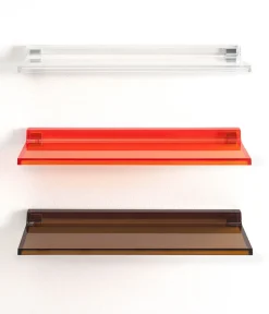 Etagere Shelfish Plastique Marron / L 45 Cm - Kartell