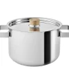Faitout Nordic Kitchen Bois Bois Naturel Metal / 3 L - Avec Couvercle - Eva Solo