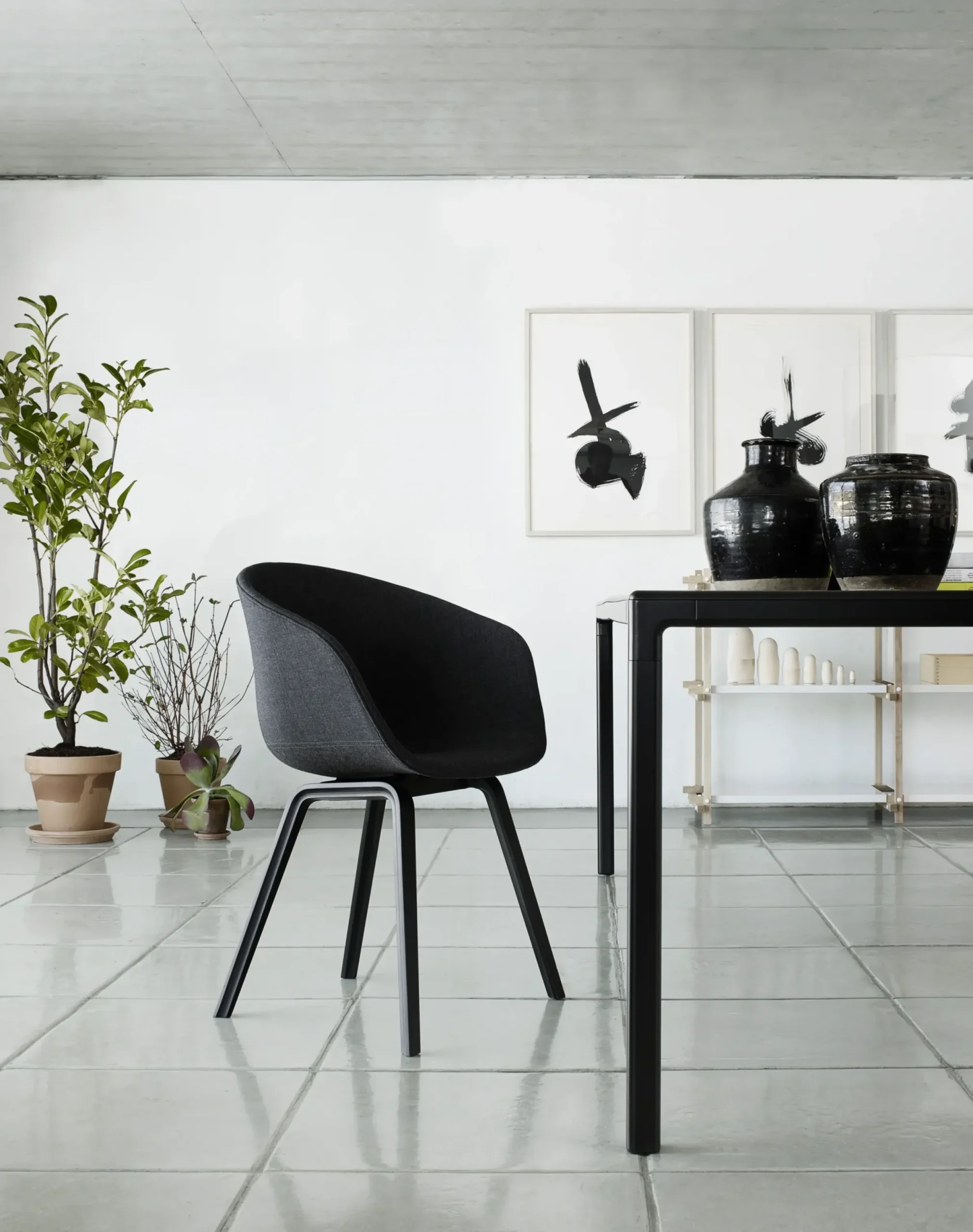Fauteuil About A Chair Aac22 Plastique Bois- Hay