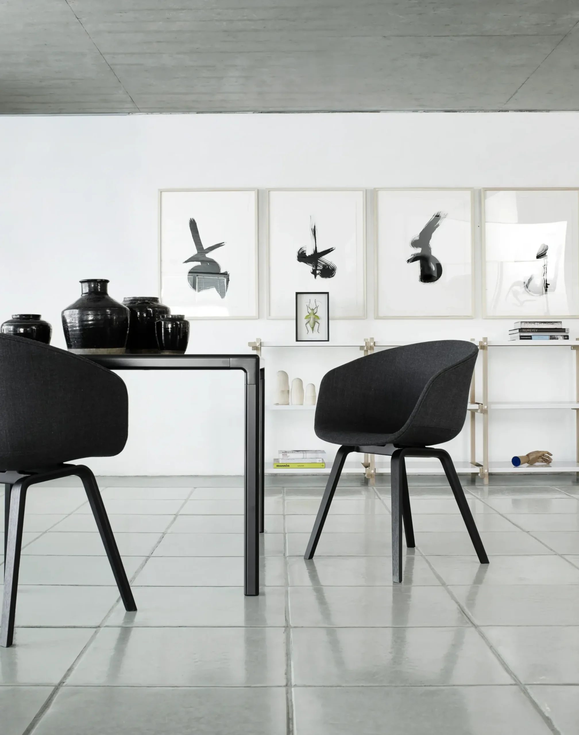 Fauteuil About A Chair Aac22 Plastique Bois- Hay