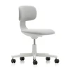 Fauteuil A Roulettes Rookie Tissu Gris / H 39 A 51 Cm - Vitra