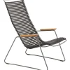Fauteuil Bas Click Lounge Plastique/ Dossier Haut - Houe
