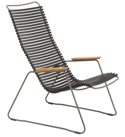 Fauteuil Bas Click Lounge Plastique/ Dossier Haut - Houe