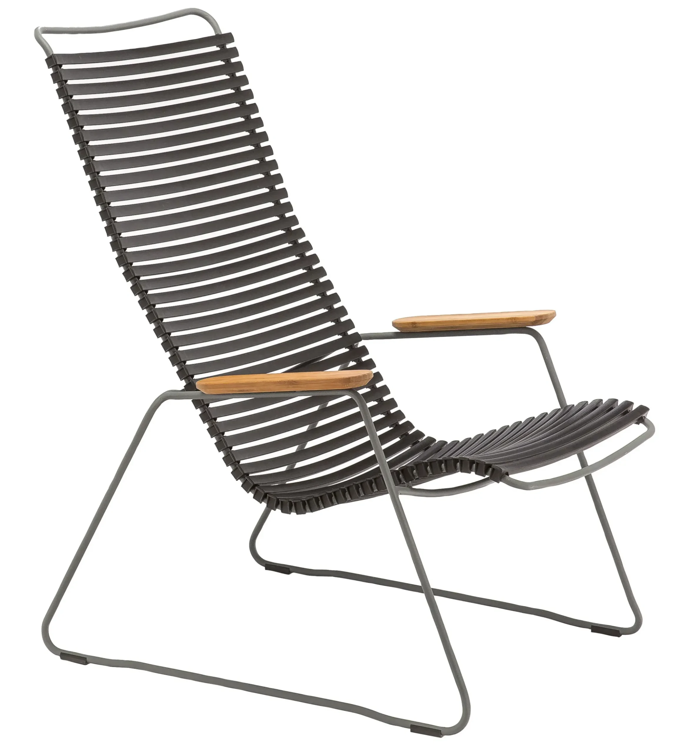 Fauteuil Bas Click Lounge Plastique/ Dossier Haut - Houe