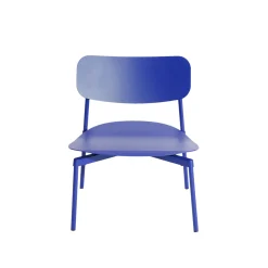 Fauteuil Bas Empilable Fromme Metal/ Aluminium - Petite Friture