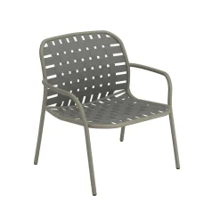 Fauteuil Bas Yard Tissu / Sangles Elastiques - Emu