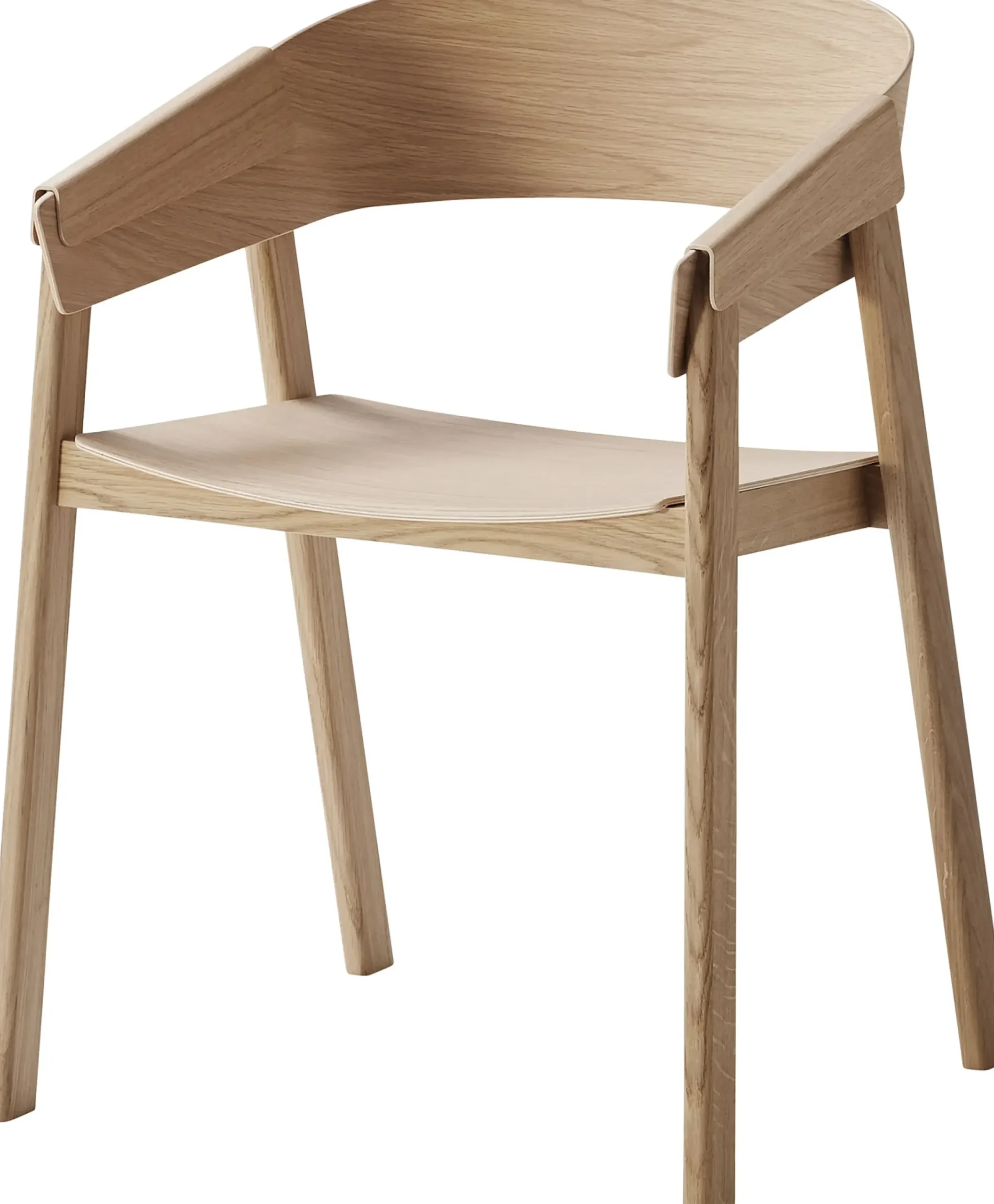 Fauteuil Cover Bois Naturel - Muuto