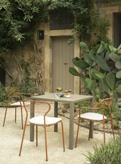 Fauteuil Empilable Apero Metal Beige - Emu