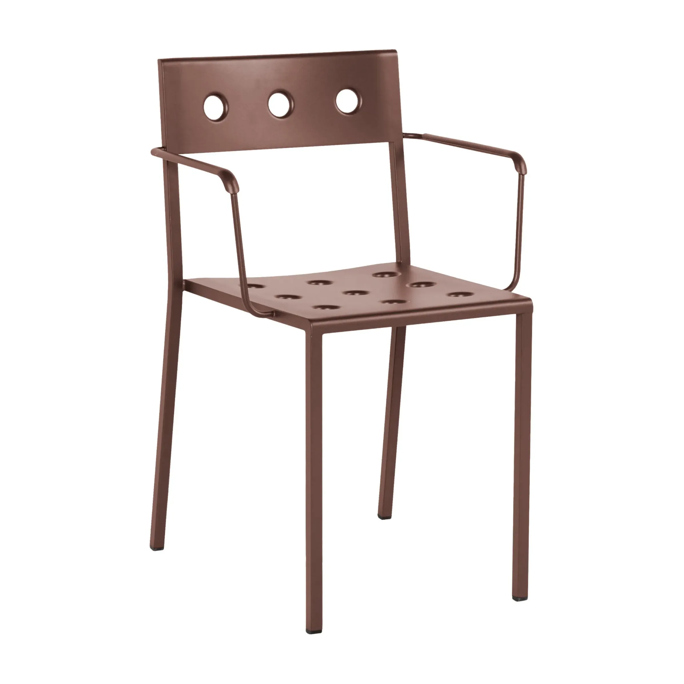 Fauteuil Empilable Balcony Metal Rouge - Hay