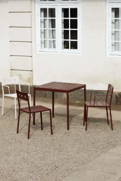 Fauteuil Empilable Balcony Metal Rouge - Hay