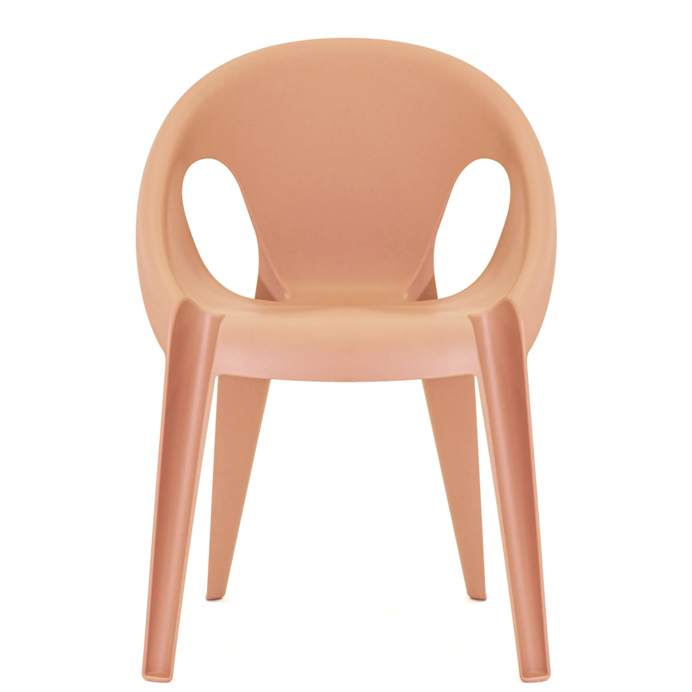 Fauteuil Empilable Bell Plastique Orange / By Konstantin Grcic / Polypropylene Recycle - Eco-Concu - Magis