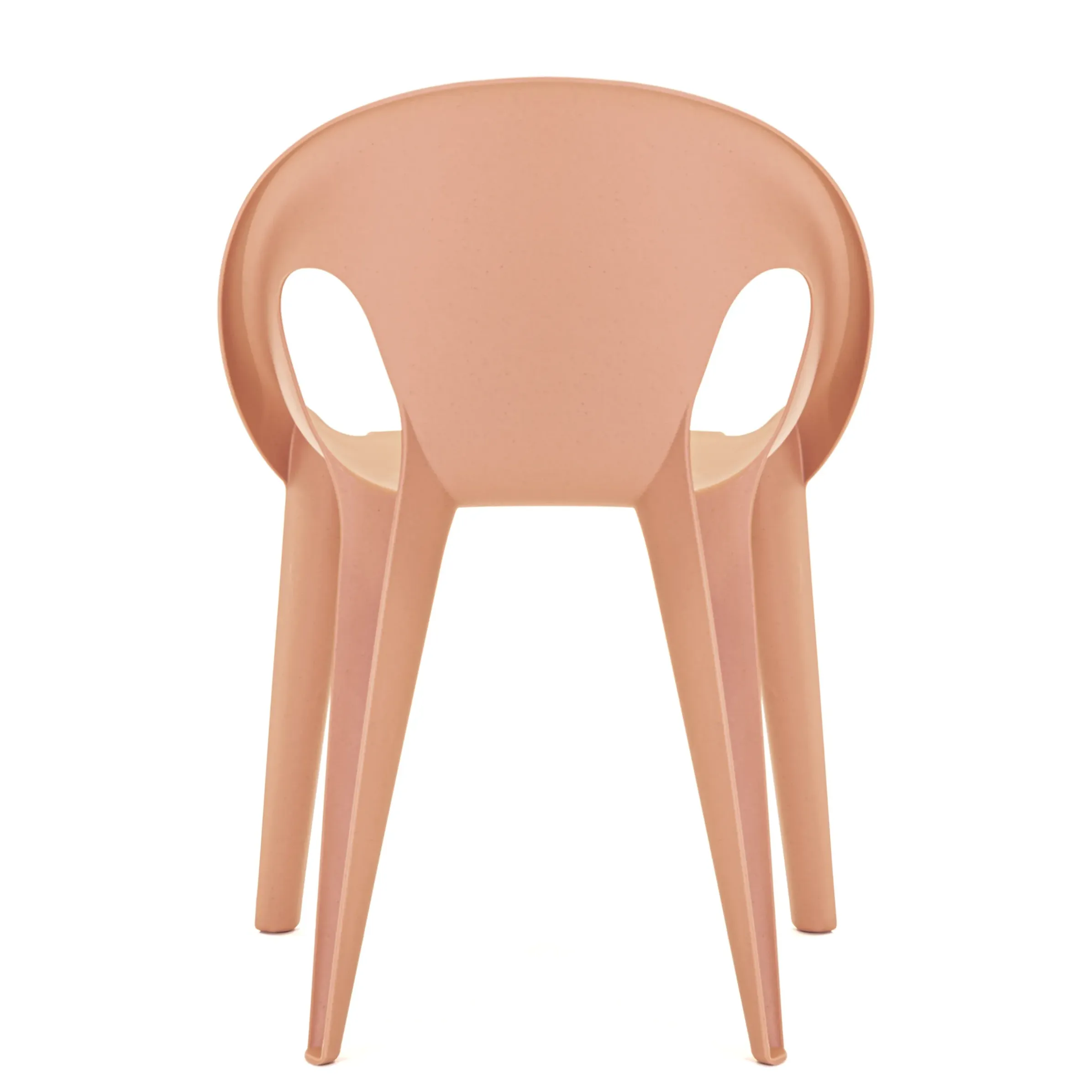 Fauteuil Empilable Bell Plastique Orange / By Konstantin Grcic / Polypropylene Recycle - Eco-Concu - Magis
