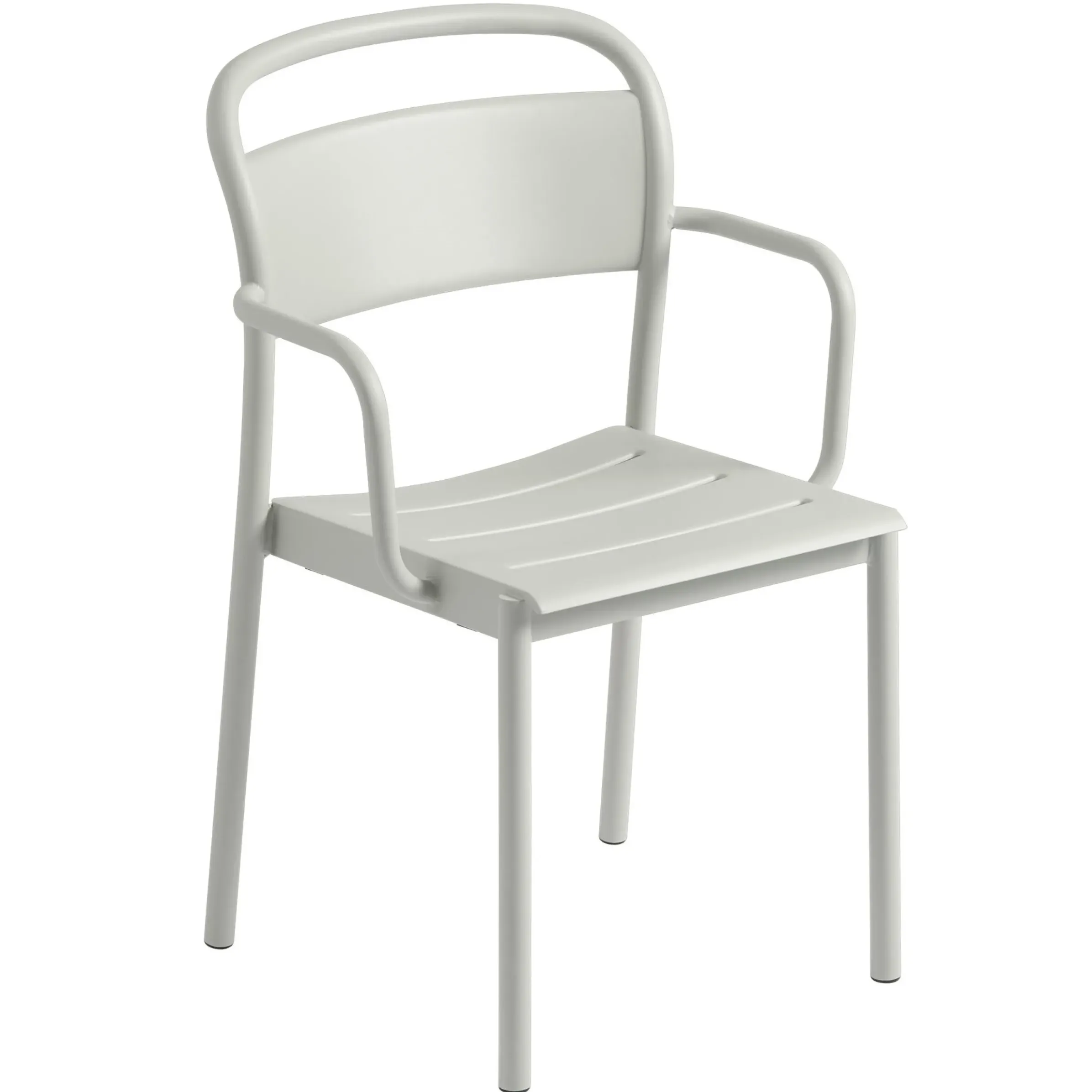 Fauteuil Empilable Linear Metal Gris - Muuto
