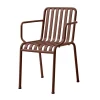 Fauteuil Empilable Palissade Metal Rouge / R & E Bouroullec - Hay