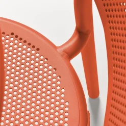Fauteuil Empilable Toni Metal Orange / Set De 2 - Fatboy