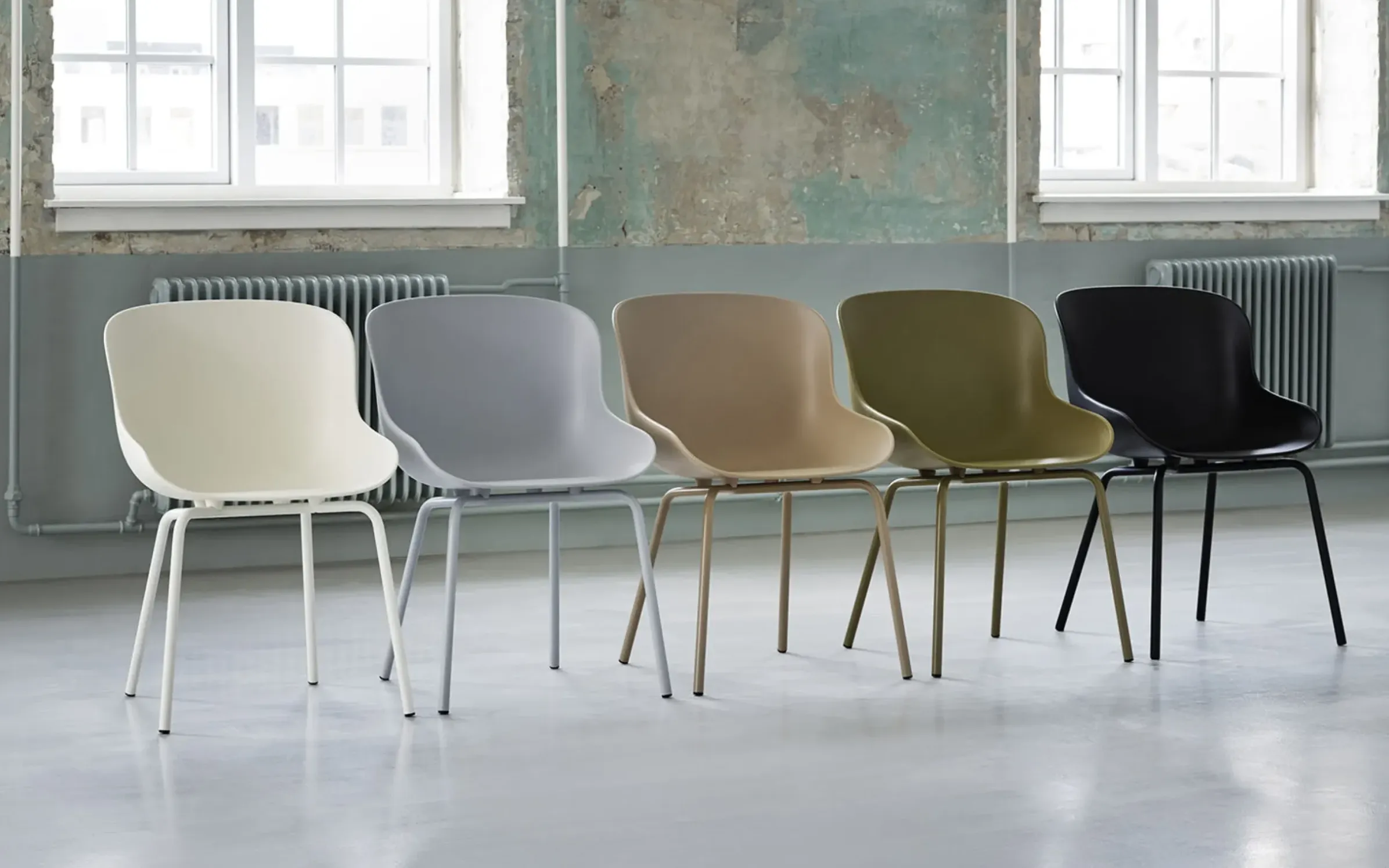 Fauteuil Hyg Steel Plastique- Normann Copenhagen