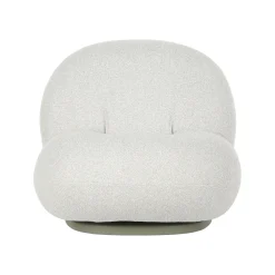 Fauteuil Pivotant Pacha Outdoor Tissu Blanc Beige / Pierre Paulin, 1975 - Gubi