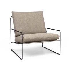 Fauteuil Rembourre Desert Dolce Tissu Beige - Ferm Living