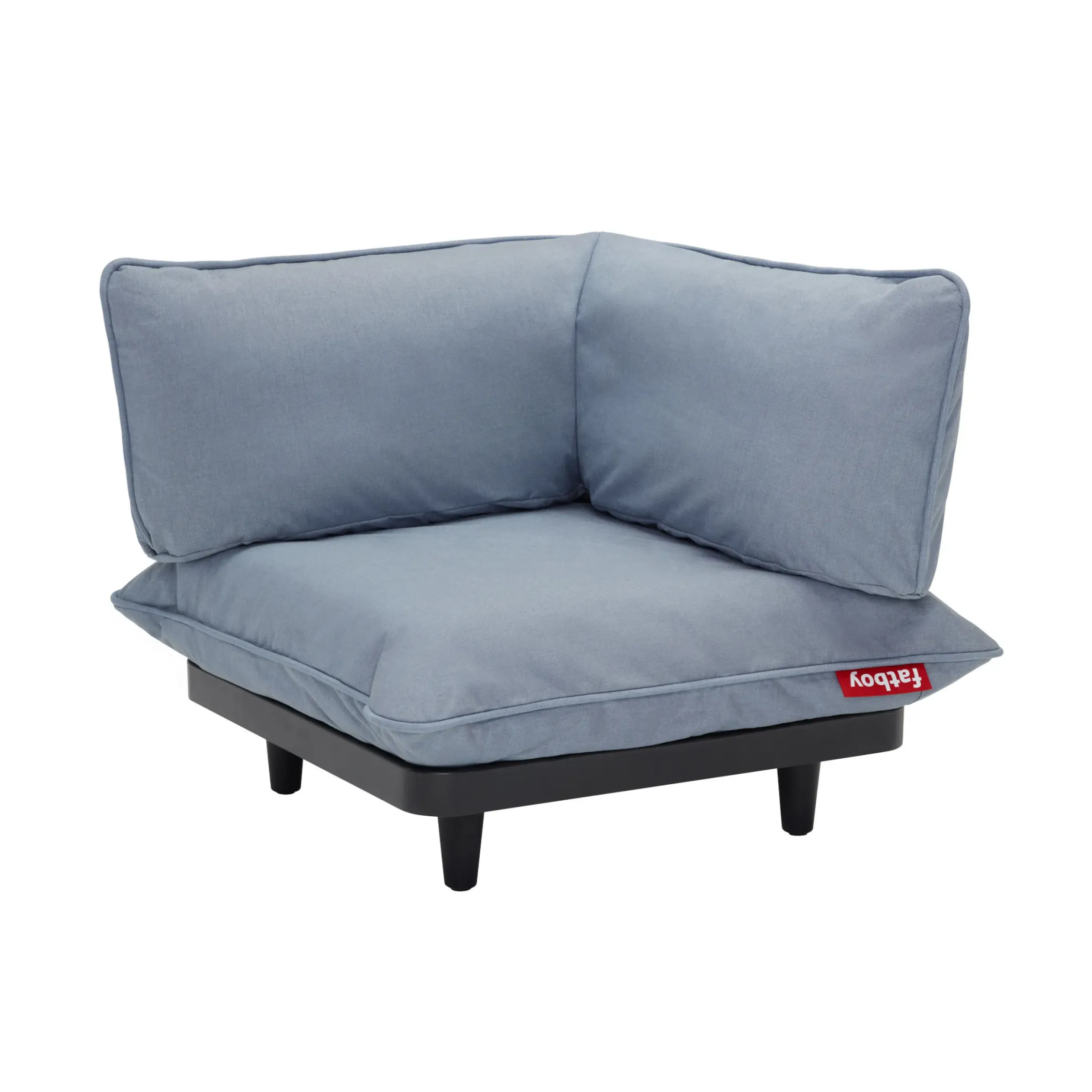Fauteuil Rembourre Paletti Corner Tissu Bleu - Fatboy
