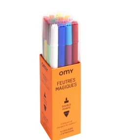 Feutres Plastiquemagiques / Lot De 16 - Omy Design & Play