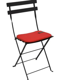 Galette De Chaise Color Mix Tissu Vert / Pour Chaise Bistro - 38 X 30 Cm - Fermob