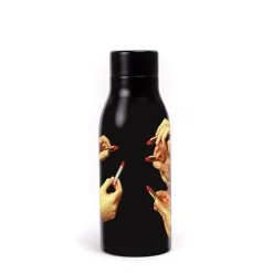 Gourde Isotherme Toiletpaper - Black Lipsticks Metal / Acier - 0,5L - Seletti