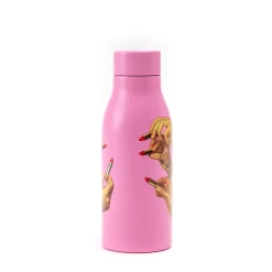 Gourde Isotherme Toiletpaper - Pink Lipsticks Metal / Acier - 0,5L - Seletti