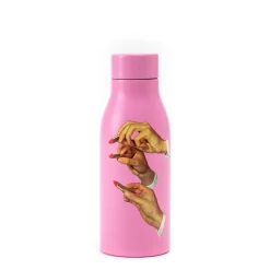 Gourde Isotherme Toiletpaper - Pink Lipsticks Metal / Acier - 0,5L - Seletti