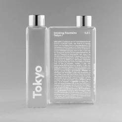 Gourde Phil - Plastique Transparent / Bouteille Nomade Plastique Ecologique - 500 Ml - Palomar