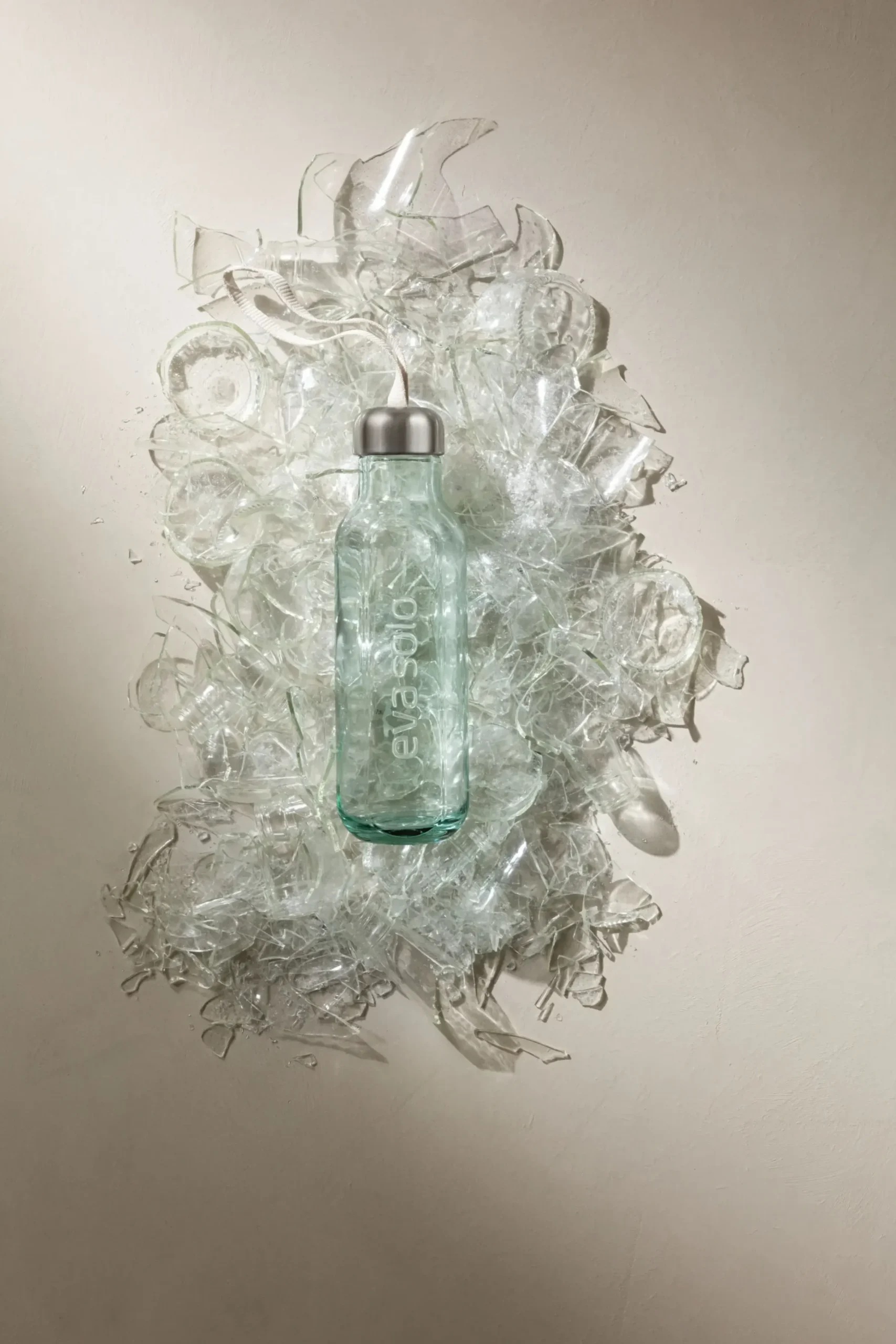 Gourde Recycled Verre Transparent / 0,5 L - Verre Recycle - Eva Solo