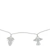Guirlande Lumineuse Floralia Verre/ Led - 12 Abat-Jours Verre - L 420 Cm - Seletti