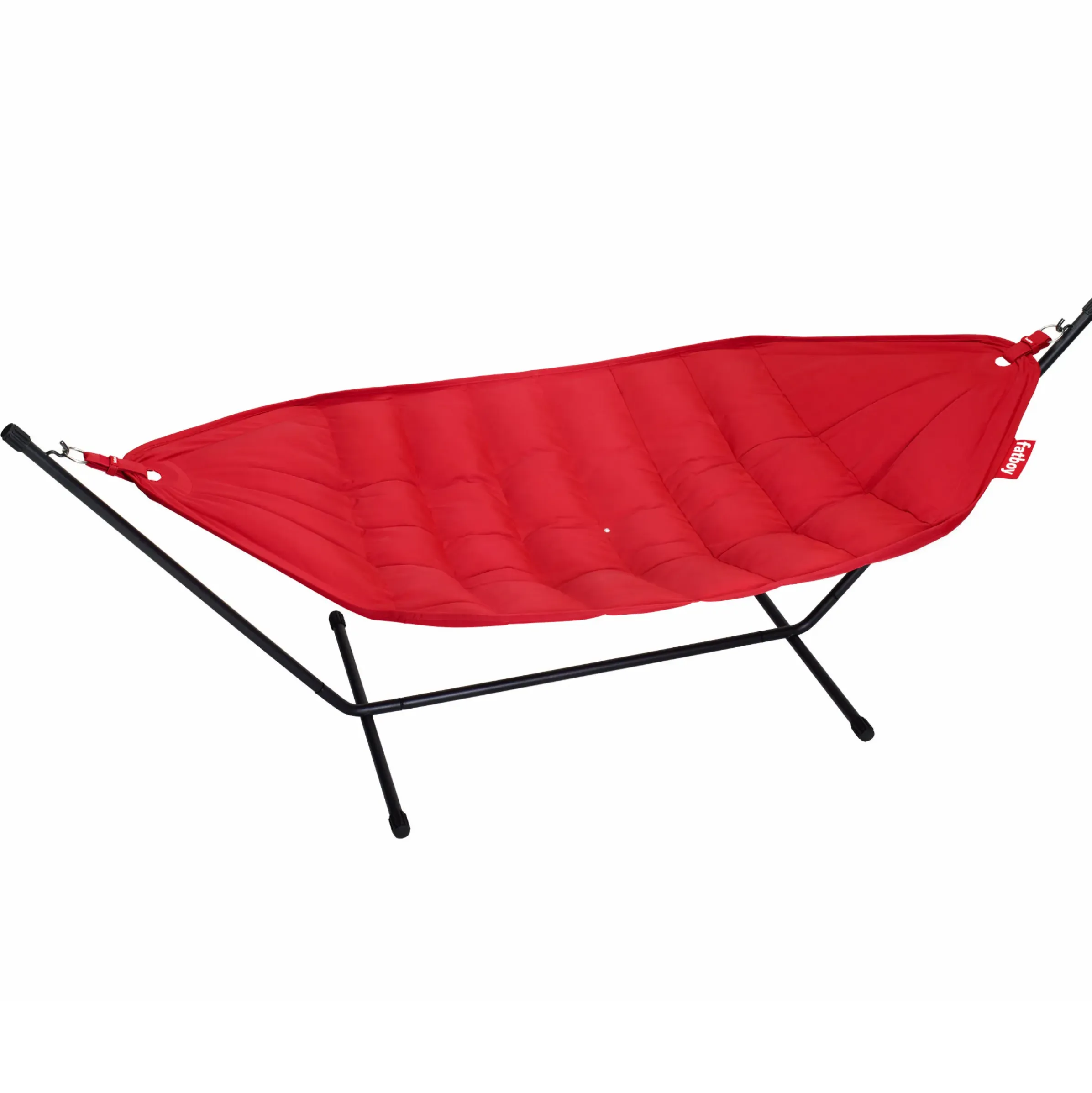 Hamac Avec Support Headdemock Superbe Tissu Rouge / Tissu Olefine - Fatboy