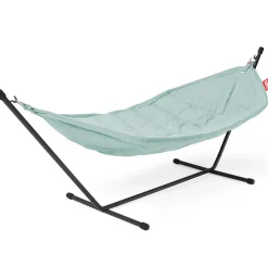 Hamac Avec Support Headdemock Superbe Tissu Vert / Tissu Olefine Vert - Avec Coussin - Fatboy