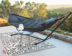 Hamac Avec Support Headdemock Superbe Tissu Vert / Tissu Olefine Vert - Avec Coussin - Fatboy