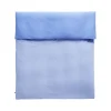 Housse De Couette 240 X 220 Cm Duo Tissu Bleu / Coton Oeko-Tex - Hay