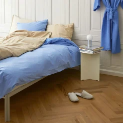 Housse De Couette 240 X 220 Cm Duo Tissu Bleu / Coton Oeko-Tex - Hay