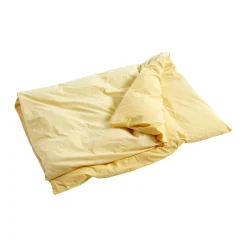 Housse De Couette 240 X 220 Cm Duo Tissu Jaune / Coton Oeko-Tex - Hay