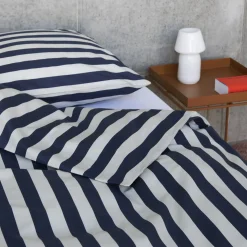 Housse De Couette 240 X 220 Cm Ete Tissu Bleu / Coton Oeko-Tex - Hay