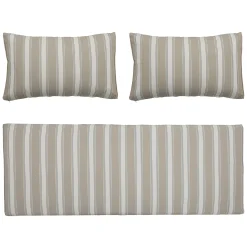 Housse De Coussin  Tissu Vert / Pour Canape Mundo - Set De 3 Housses (Sans Garnissage) - Bloomingville