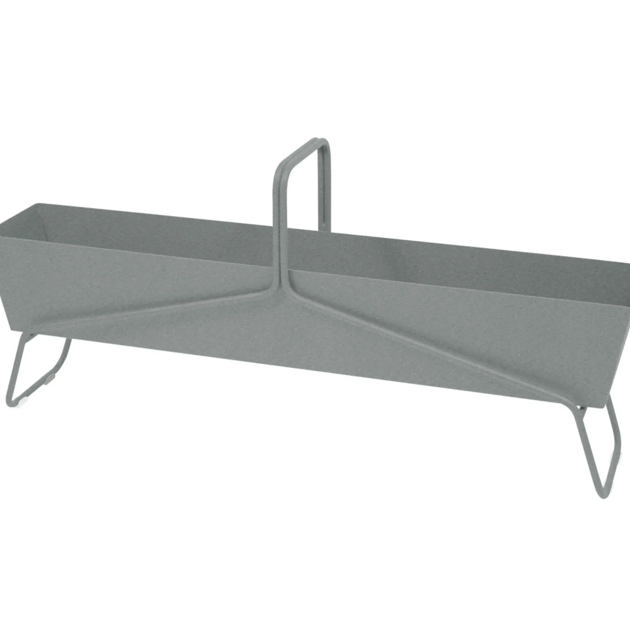 Jardiniere Basket Metal Gris Longue / L 119 X H 54 Cm - Fermob