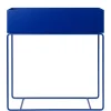 Jardiniere Sur Pied Plant Box Metal Bleu / L 60 X H 65 Cm X Prof. 25 Cm - Ferm Living