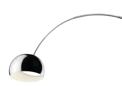 Lampadaire Arco (1962) Blanc Metal / H 240 Cm - Version Led - Flos